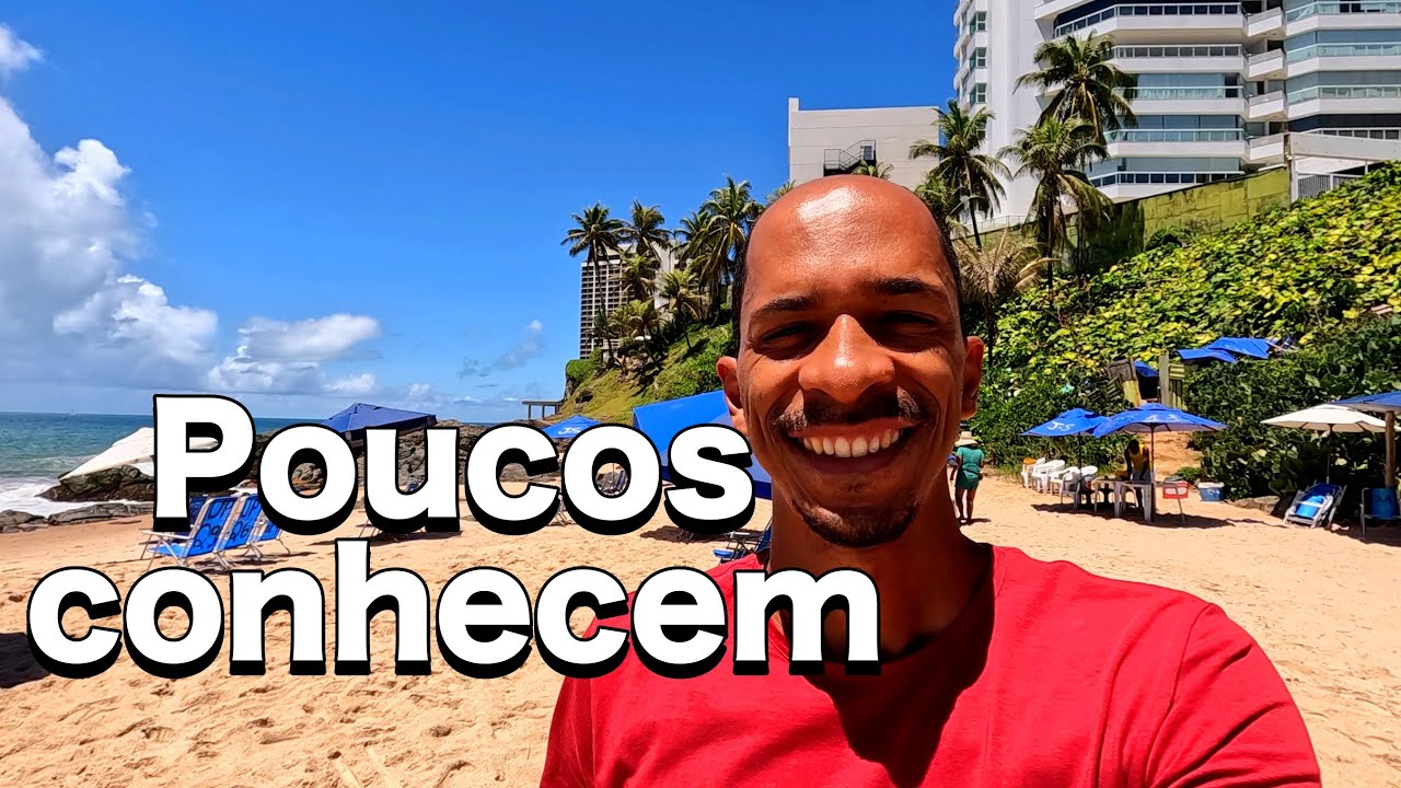 PRAIA DO BURACÃO no RIO VERMELHO - pouco conhecida em SALVADOR