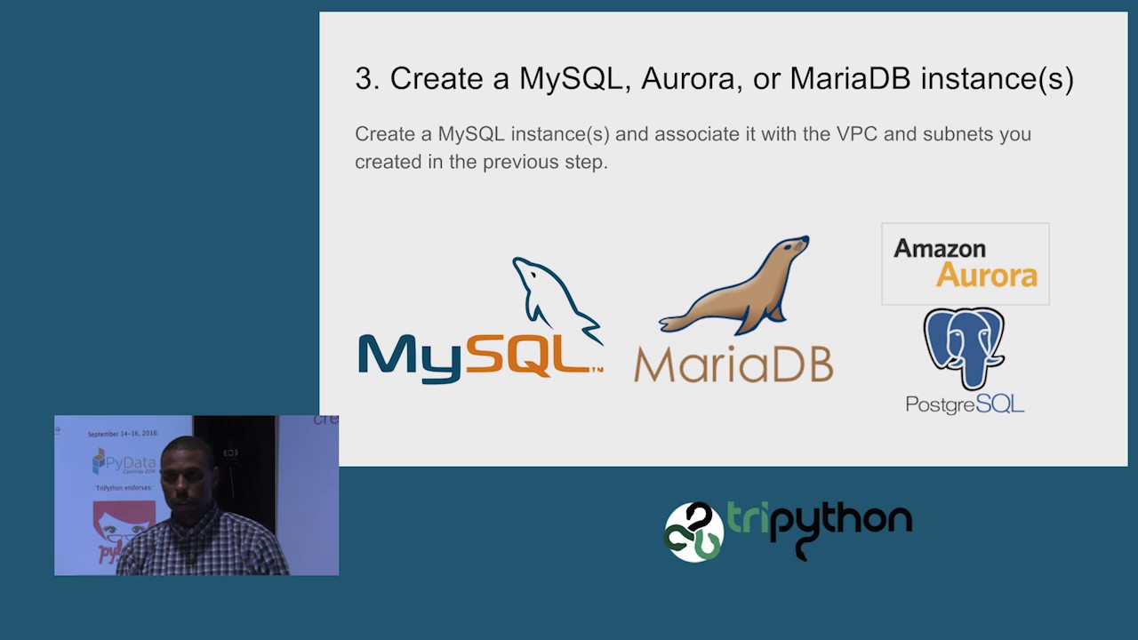 How to Deploy a Serverless WSGI App using Zappa, Cloudfront, RDS, and VPC. Brian Jinwright