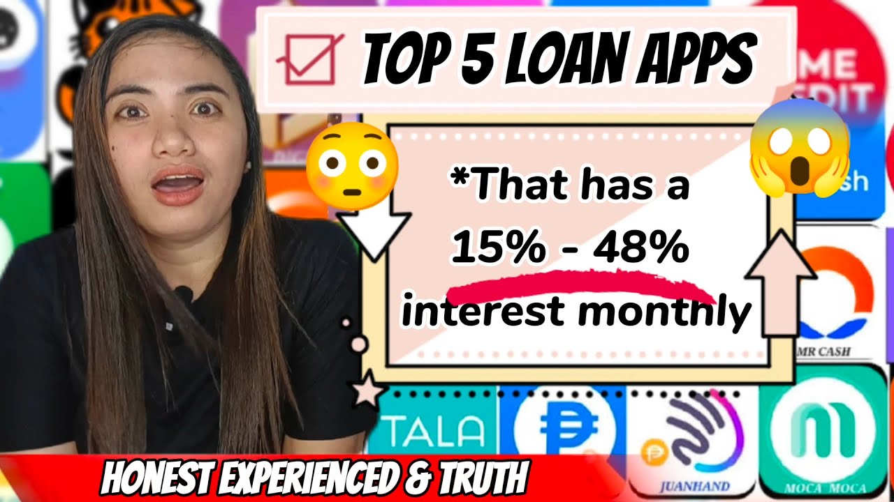 TOP 5 LOAN APPS WITH HIGH INTEREST MONTHLY !! + HONEST EXPERIENCED & REVIEW
