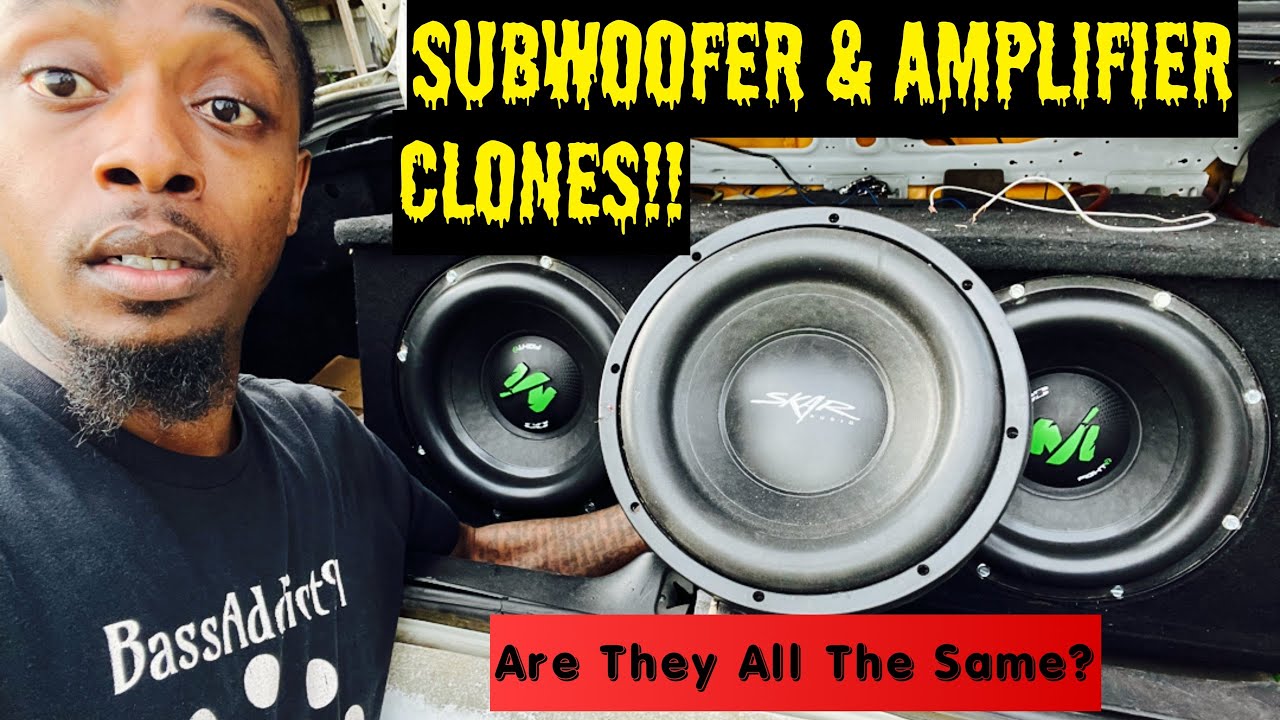 DONT BUY A SUBWOOFER UNTIL YOU SEE THIS!| Subwoofer & Amplifier CLONES!!| Buyers Be Aware!!