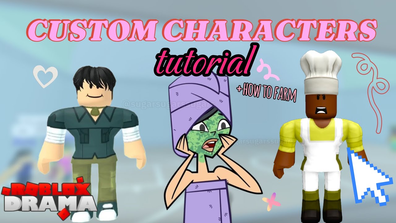How to Play as Custom Characters in TRD + How to Farm Coins 💖