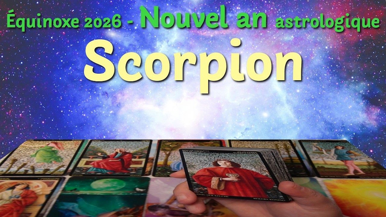 ♏ SCORPION : Une Renaissance Éclatante après l'Ombre ! | Tirage Tarot Printemps 2026