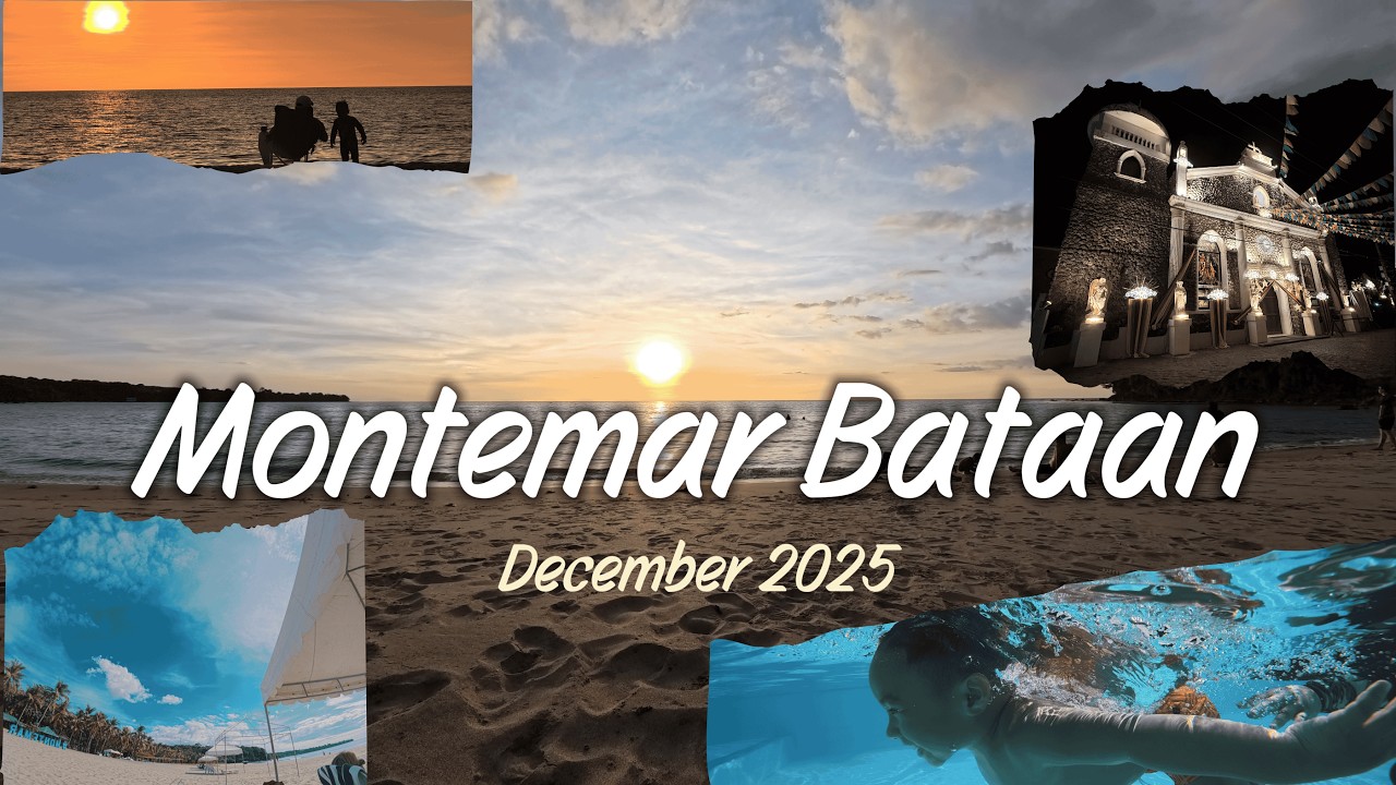 Montemar Beach Club Bataan Vlog | Relaxing Beach Trip + Fishing Experience 🎣
