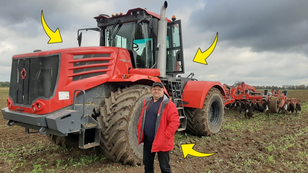 Rolnik z Hollywood Testuje Nowy Traktor !  ☆Marek Prawie Wjechał Do Rowu ! ☆Kirowiec & Uaz