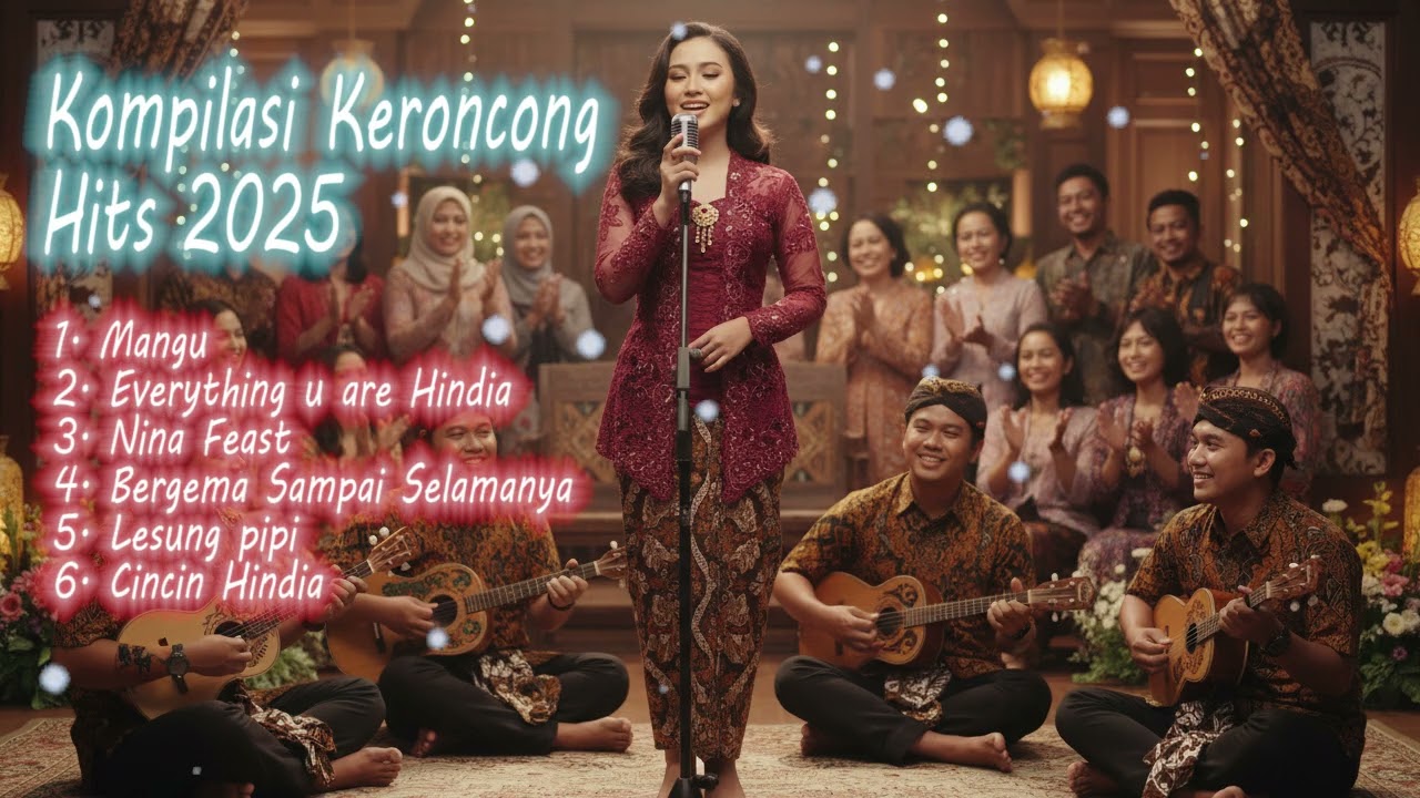 Kumpulan Lagu Keroncong Pengantar Tidur Paling Adem 🎤 COVER KERONCONG 🎤
