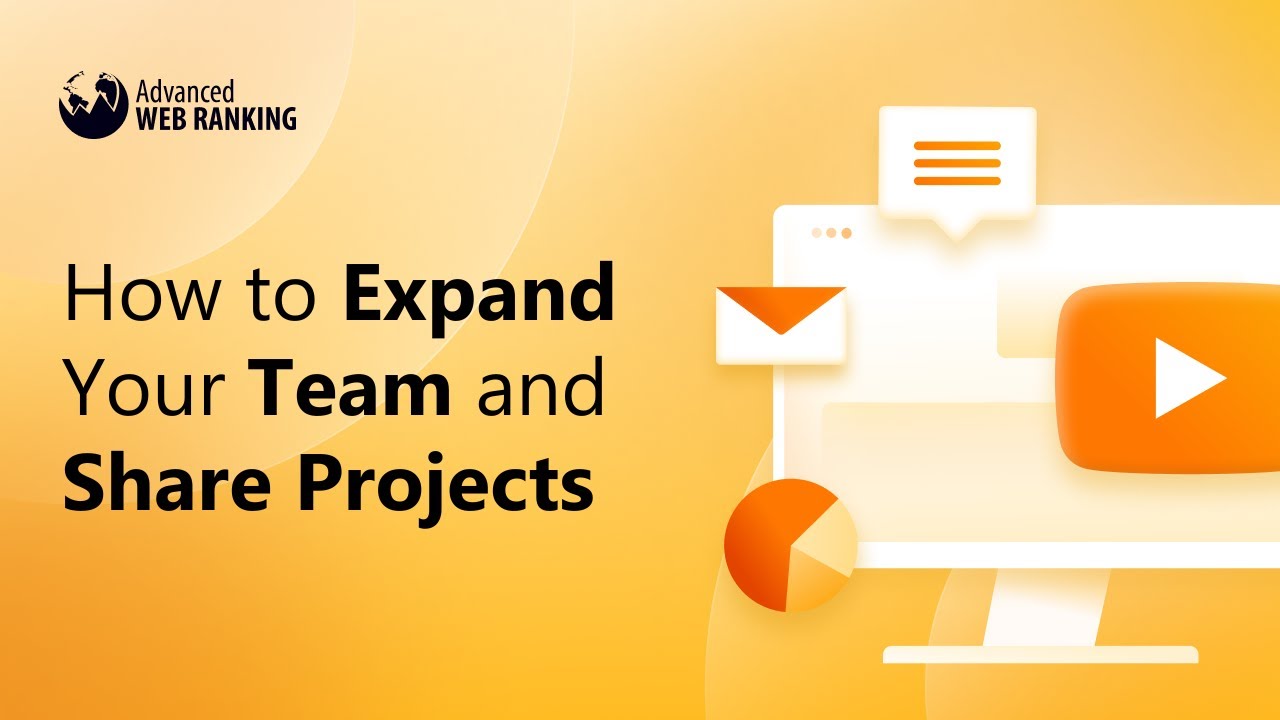 Expanding Your Team and Sharing Projects with Clients in Advanced Web Ranking