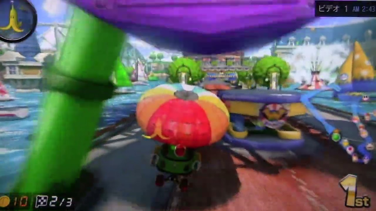 Mario Kart 8 | Yoshi 100cc Mushroom Cup – Water Park | A Quiet Run