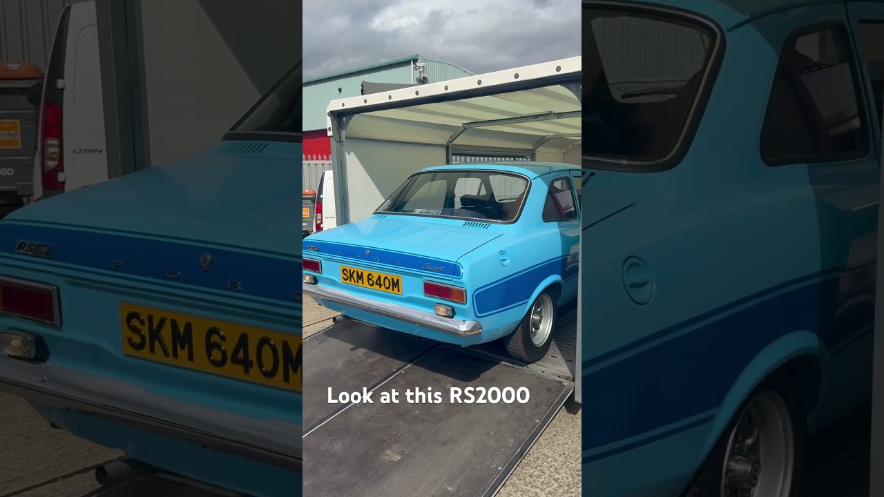 This Mk1 Ford Escort RS2000 has just arrived at KGF Classic Cars