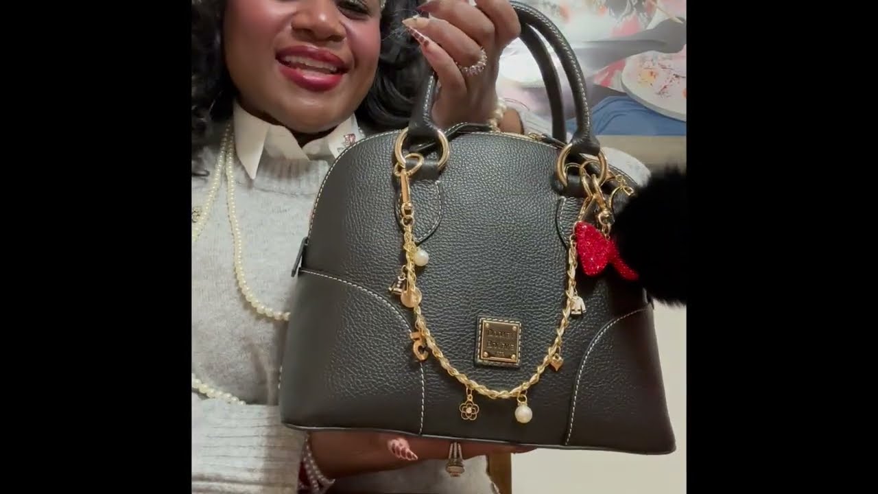 Dooney and Bourke Lucca pebble Leather Satchel  | is it the new elevated zip zip satchel ?