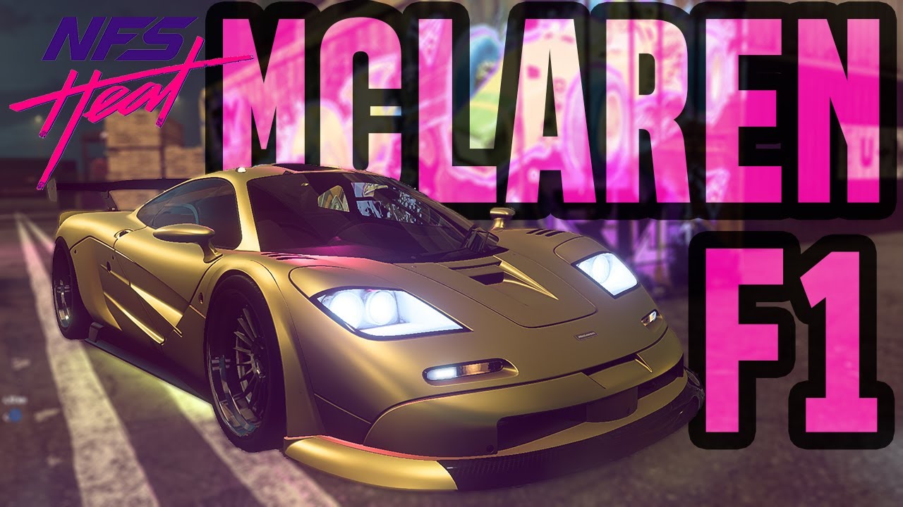 Need For Speed Heat - McLaren F1 - Black Market $Tunagem completa$ NFS:HEAT DLC *Mercado Negro*