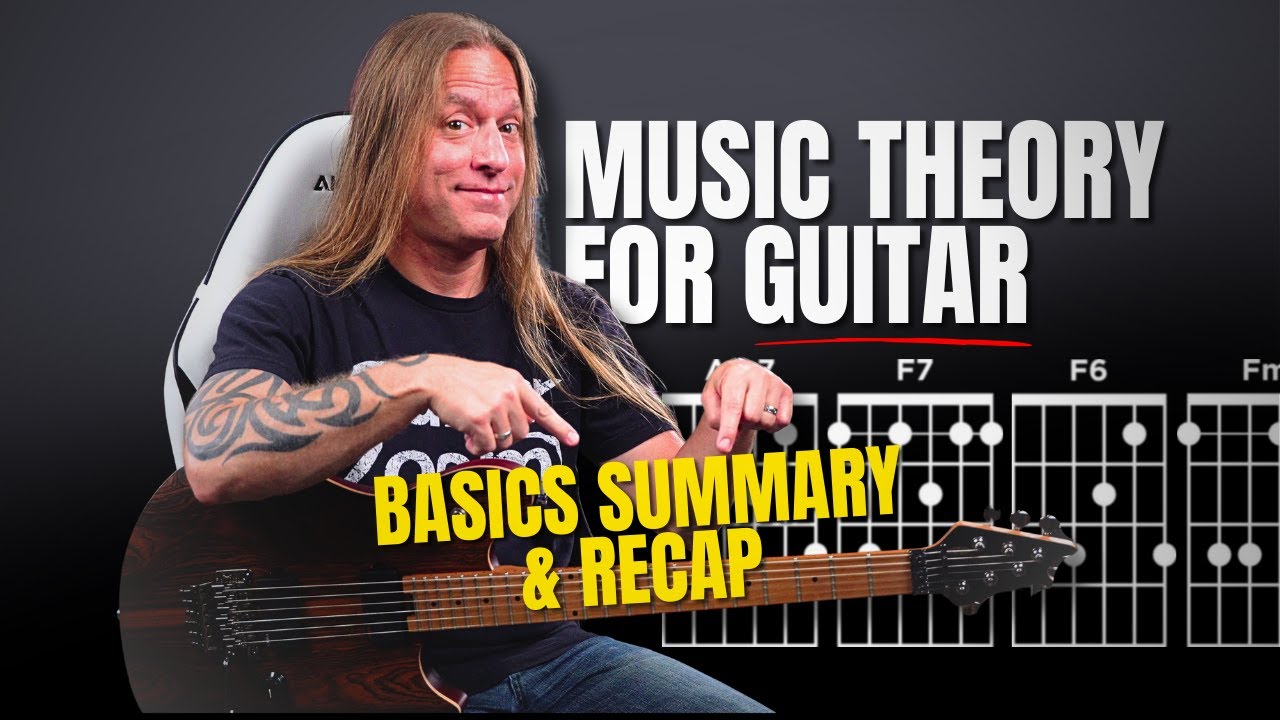 Music Theory for Guitar – Module 1: Basics Summary & Recap
