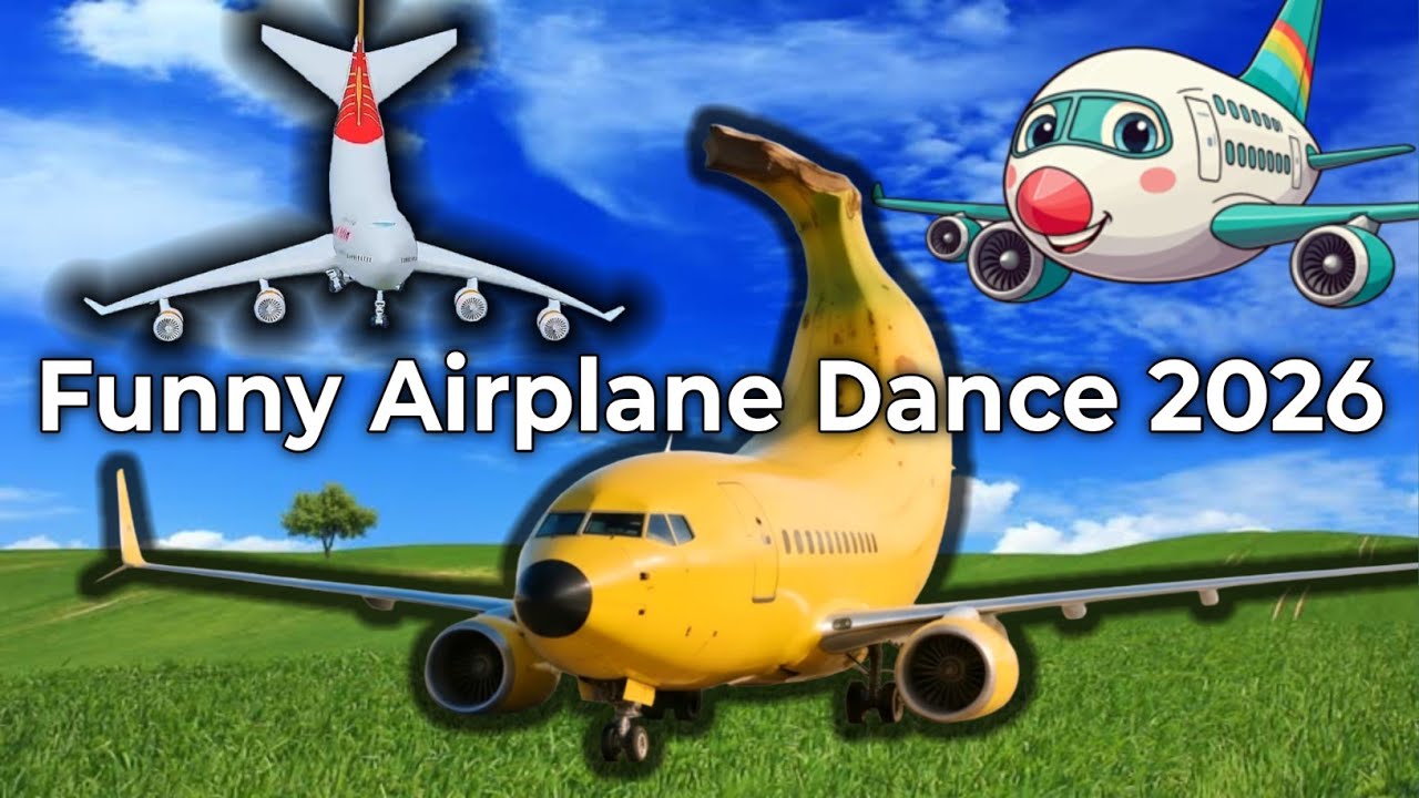 Dancing Airplane 😂 | World’s Funniest Aeroplane Dance Video ✈️