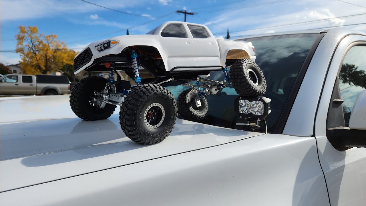 Scratch Built RC Crawler is Done!! And Weight of Each RC in the Fleet!!