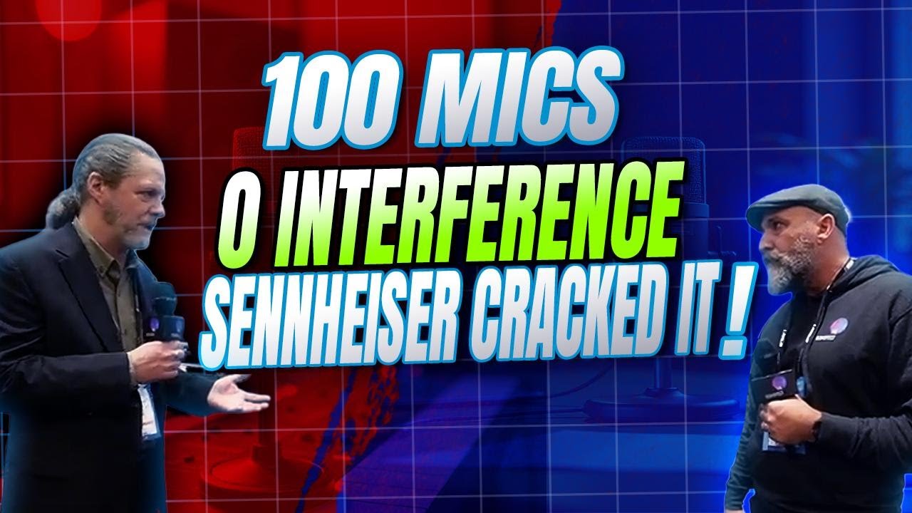 100 Mics  One Room  No Interference – Sennheiser EW DX at ISE 2025