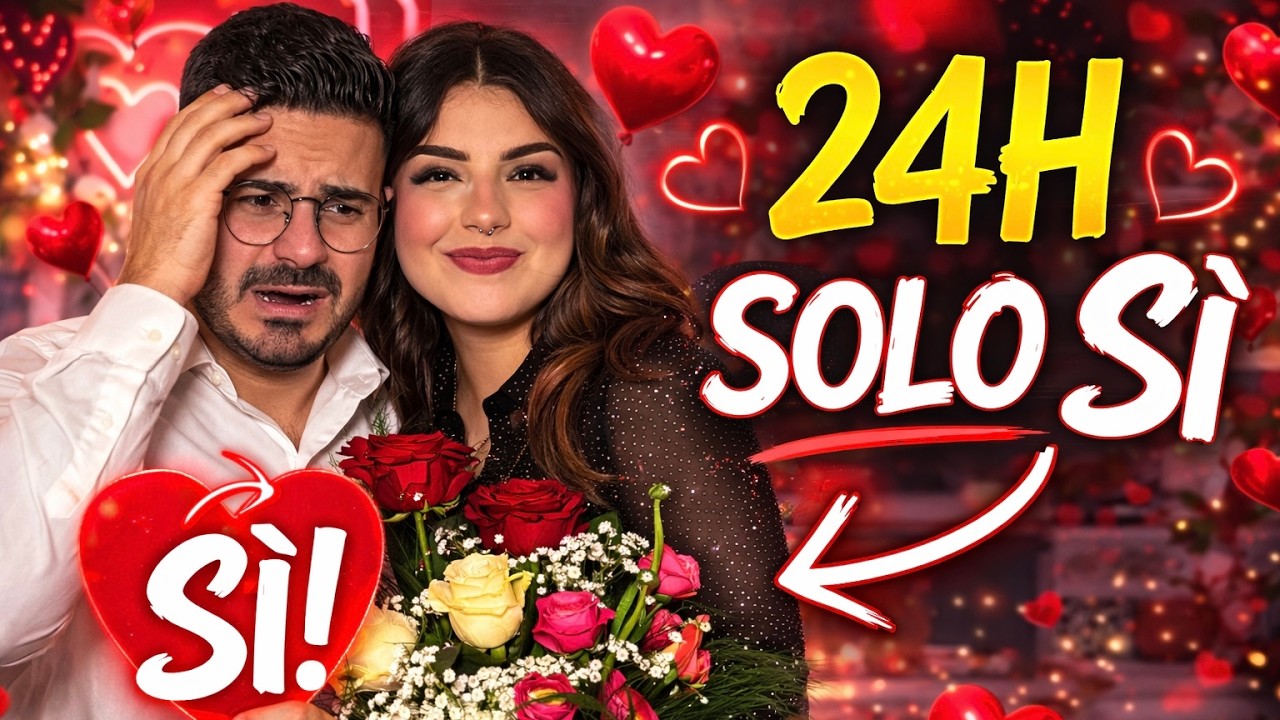 Ho detto SEMPRE SÌ alla mia ragazza per 24 ore a San Valentino… errore enorme! 😱