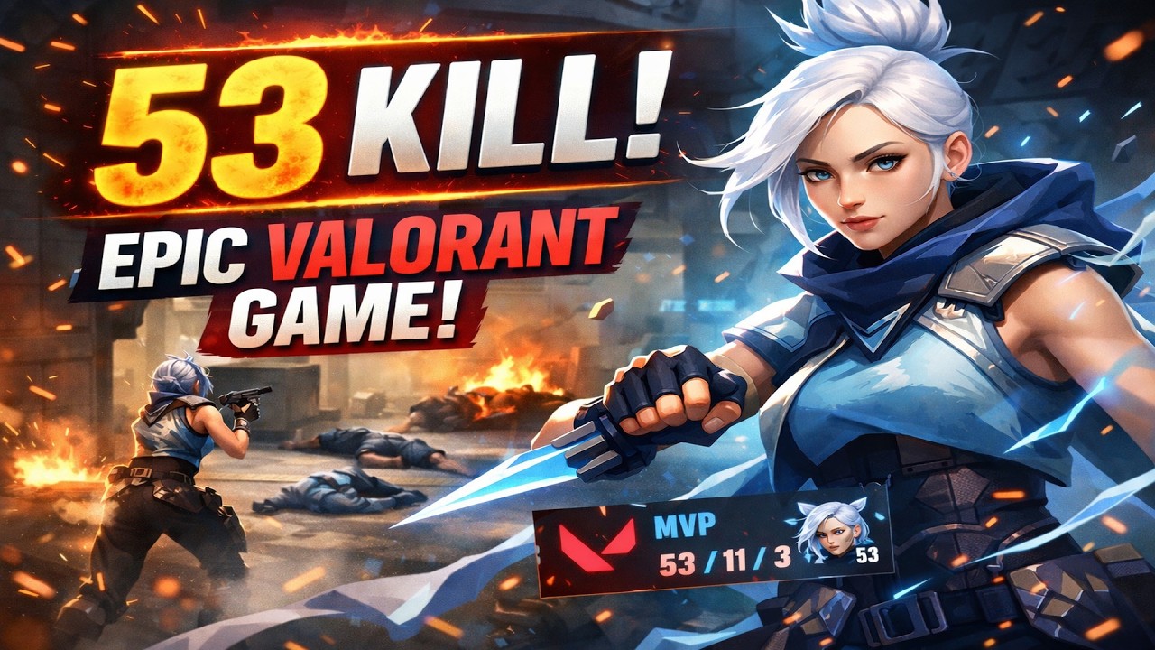Valorant Rekabet 53 Kill