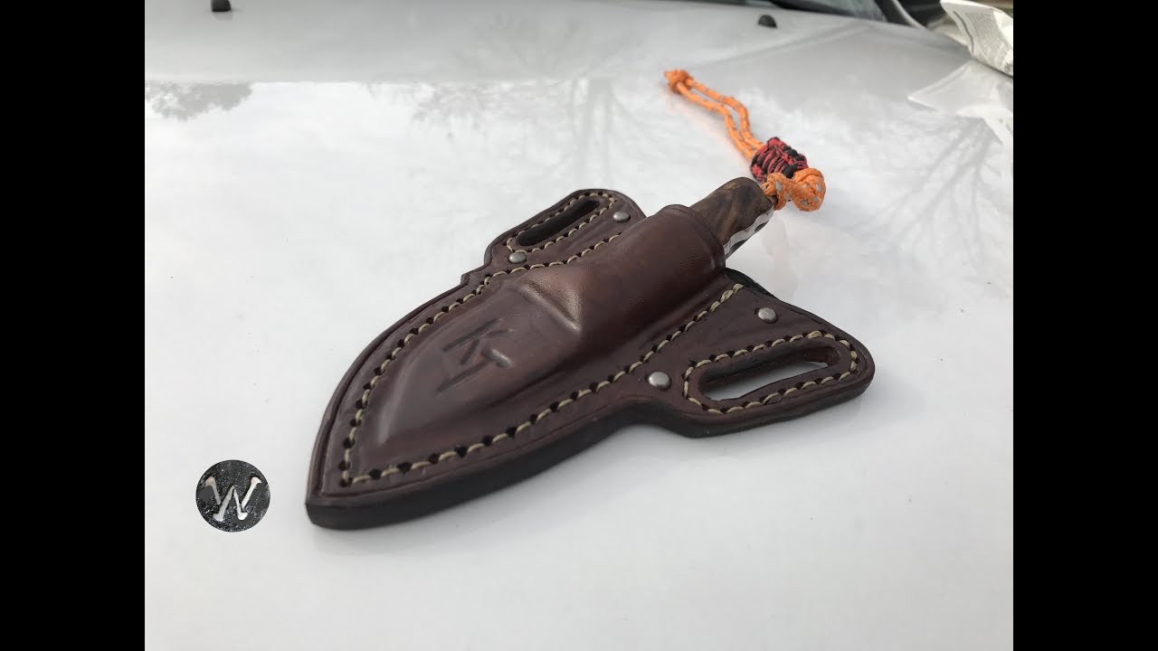 BENCHMADE LEATHER SHEATH (Hidden Canyon Hunter)