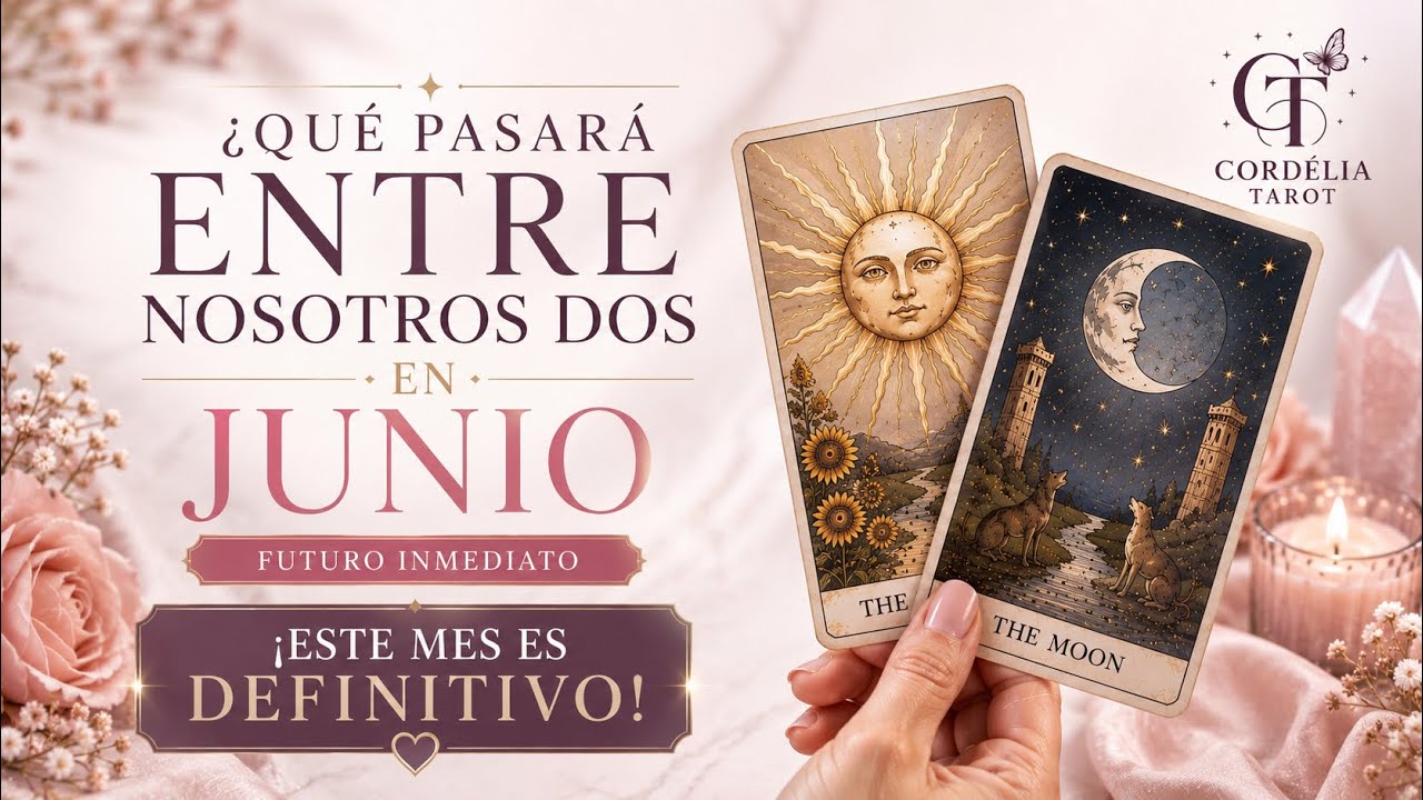 🔥 JUNIO 2026: POR FIN SE HABLA CLARO!! 💌 &iquest;QU&Eacute; PASAR&Aacute; ENTRE NOSOTROS DOS? Tarot Interactivo Amor