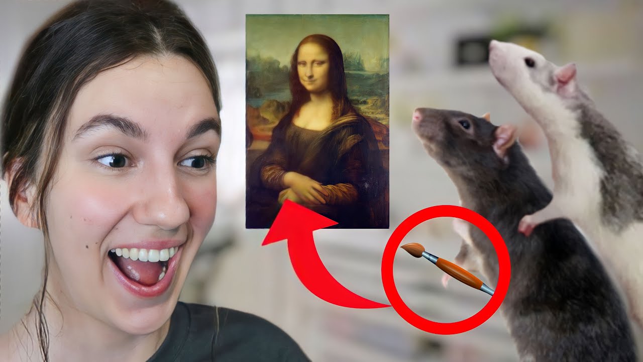 MOJI POTKÁNCI ZKOUŠÍ MALOVAT a takhle to dopadlo!