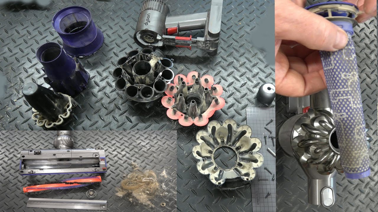 Беспроводной пылесос Dyson пульсирует или теряет мощность всасывания? — Проверьте это. Глубокая у...