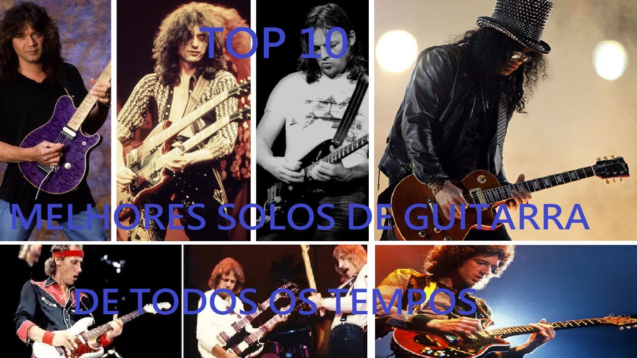 TOP 10 OS MELHORES SOLOS DE GUITARRA