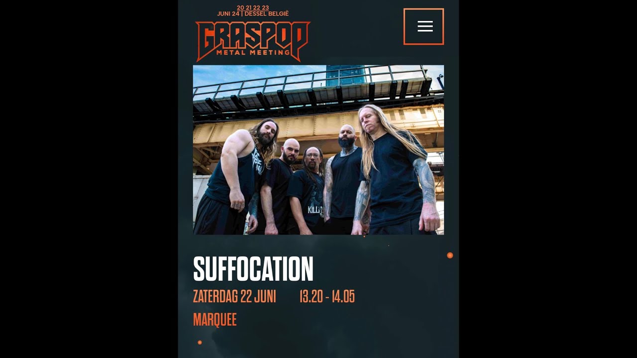 Graspop 2024 - Suffocation
