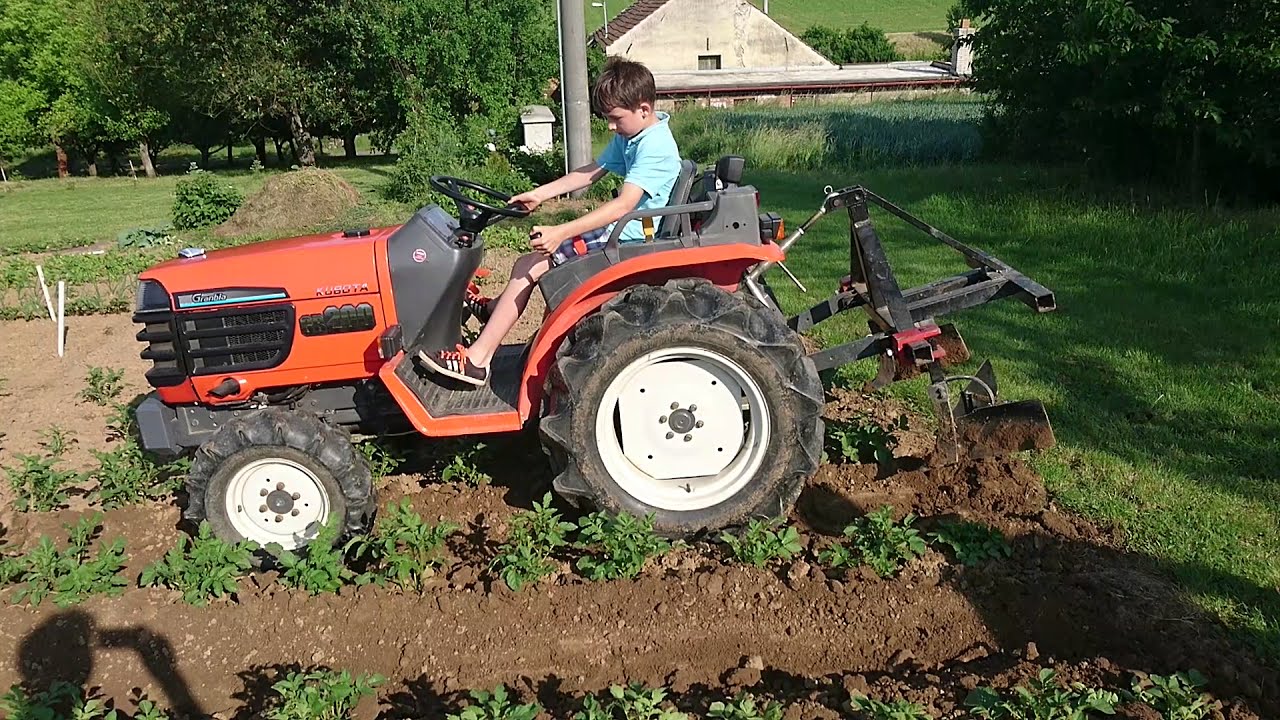 Kubota GB200+brambory 2018