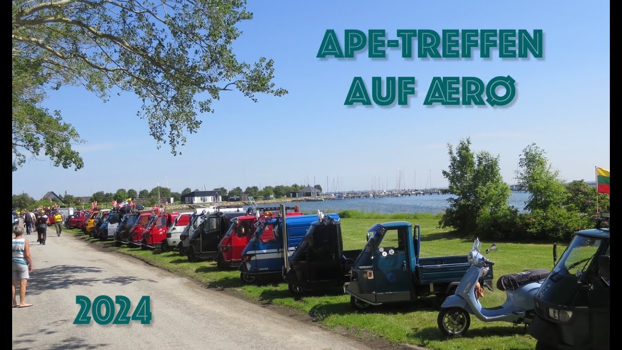 Ape-Treffen auf Ærø 2024 / Teil 1