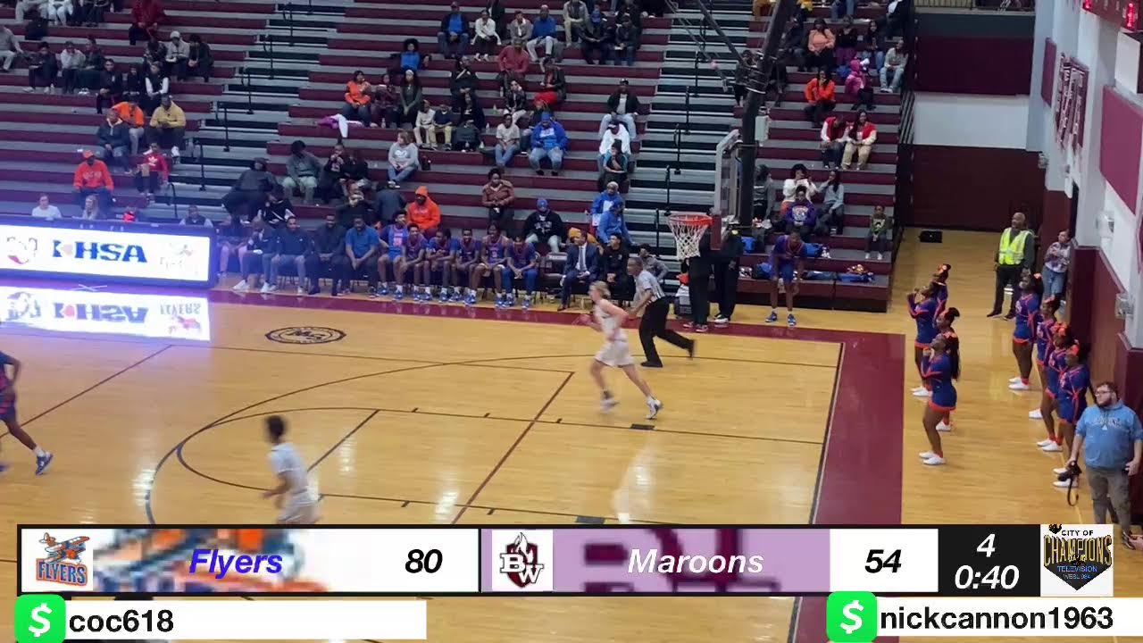East St Louis Flyers vs Belleville West Maroons 2/7/2023