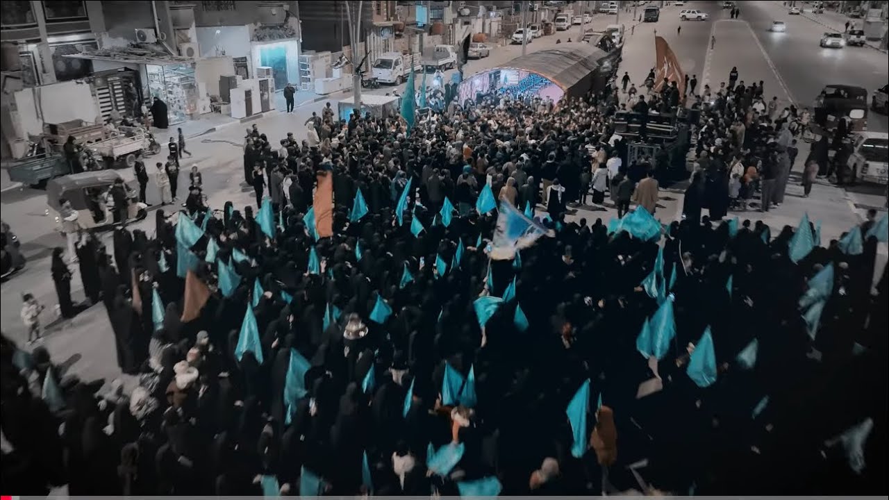 تشييع نعش مولاتي السيدة زينب عليها السلام // موكب الامام السجاد 