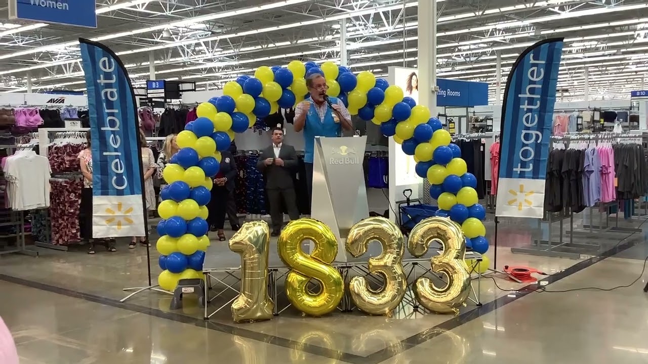 Ribbon Cutting Celebrating the Newly Remodeled Walmart in Central Park!