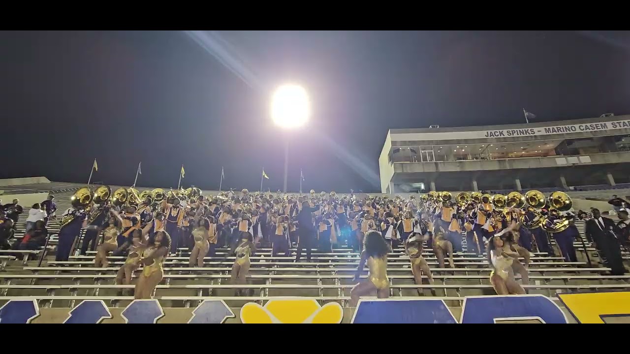 (5th Quarter Rd6) 🎶  Alcorn State S-O-D Marching Band vs.Grambling University 2025