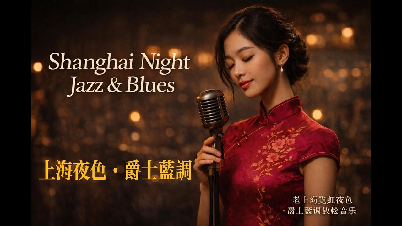 红绒之夜・Red Velvet Night · Quiet Background JazzShanghai Night Jazz & Blues | 红绒爵色｜1920s上海爵士馆直播