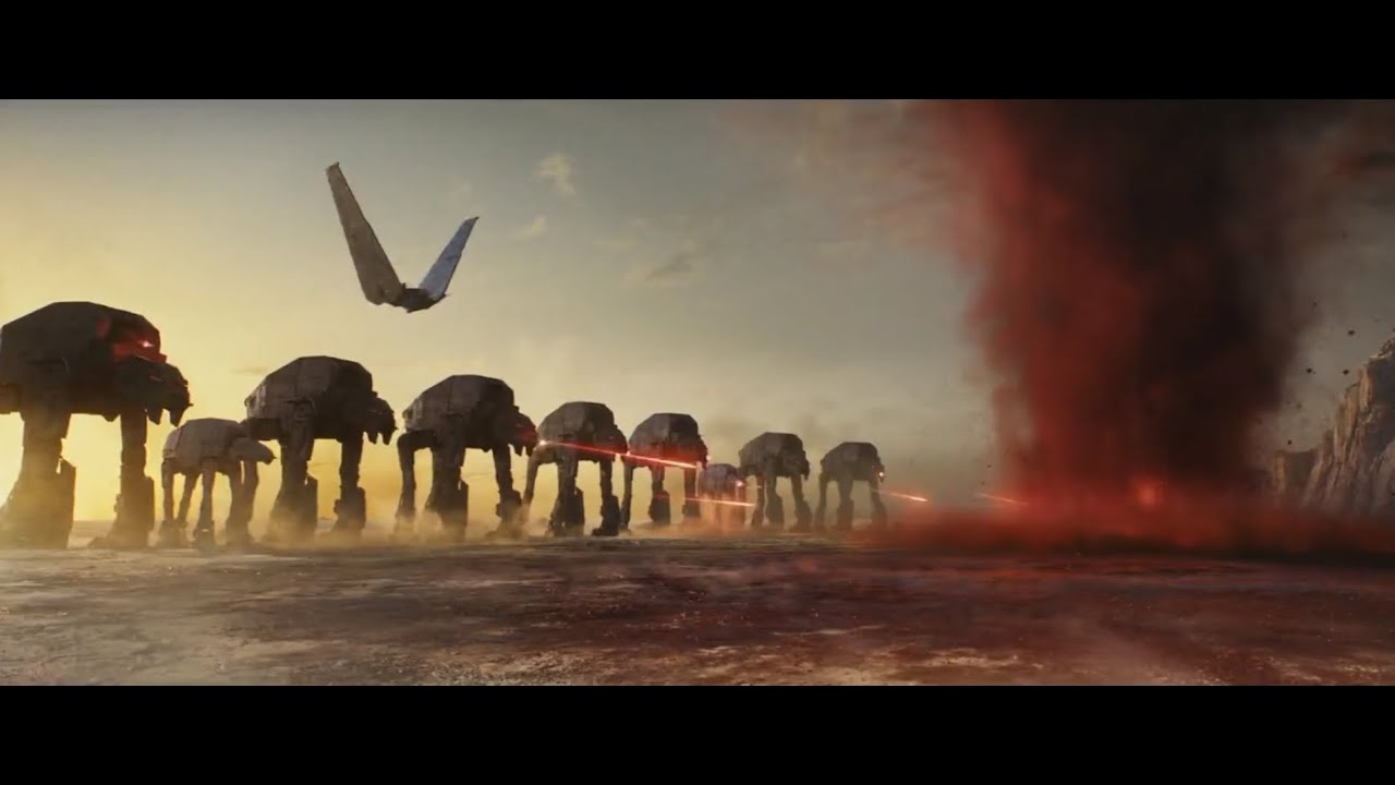 Star Wars: The Last Jedi (2017) Battle of Crait