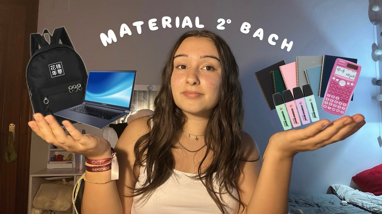 HAUL de MATERIAL para 2º de BACH