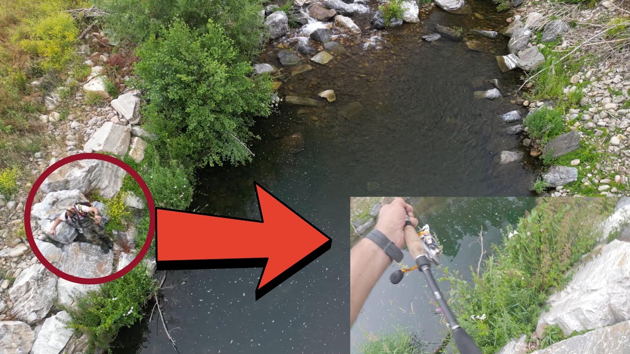 LA PESCA AL SERENO EN POZA DE DIF&Iacute;CIL ACCESO 🌅🎣