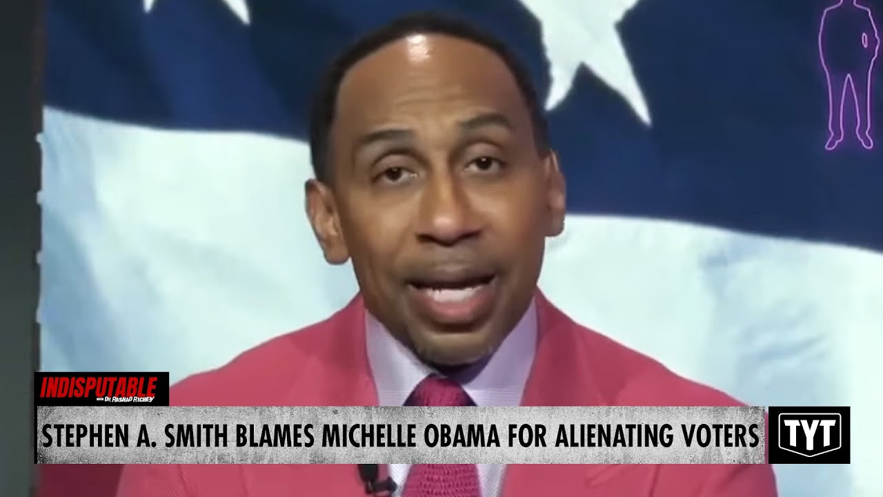 WATCH: Stephen A. Smith Blames Michelle Obama For Trump's Re-Election