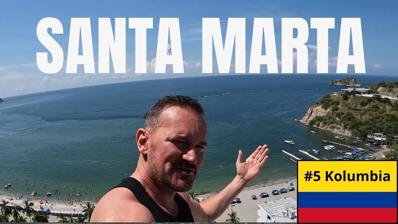 SANTA MARTA - ulubiony kurort Kolumbijczyków