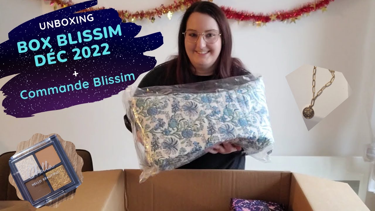 Haul Blissim & Unboxing box décembre 2022 Blissim