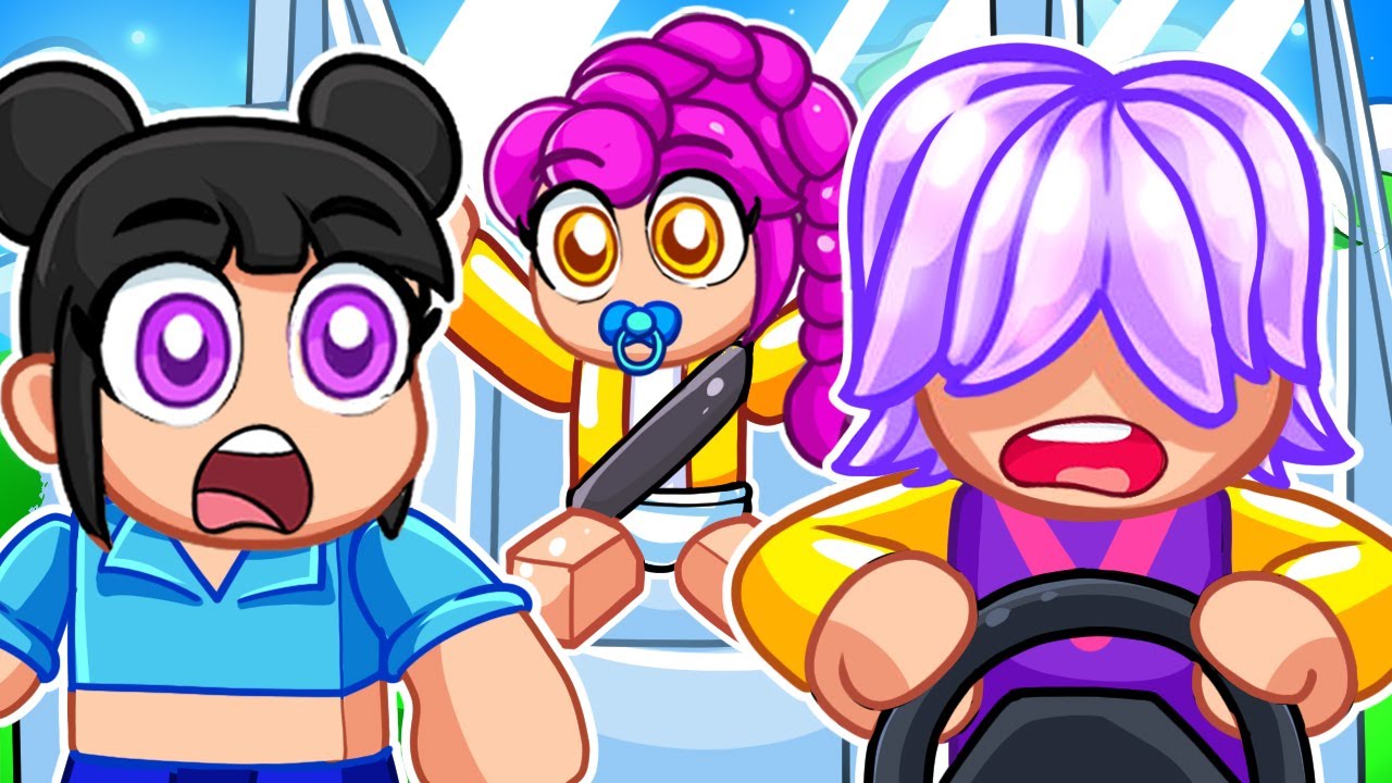 KPOP FAMILY Goes on ROADTRIP in Roblox! (Kpop Demon Hunters)