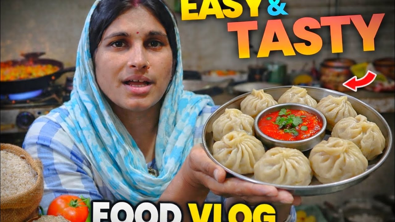 हमने बनाई आज स्वादिष्ट मोमोज | BABY YADAV VLOGS #babyyadav1841 #recipe #viral