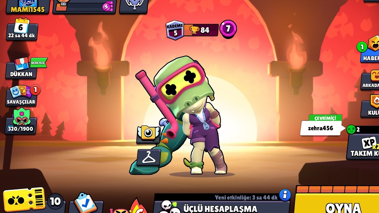 Brawl stars  oynadık 