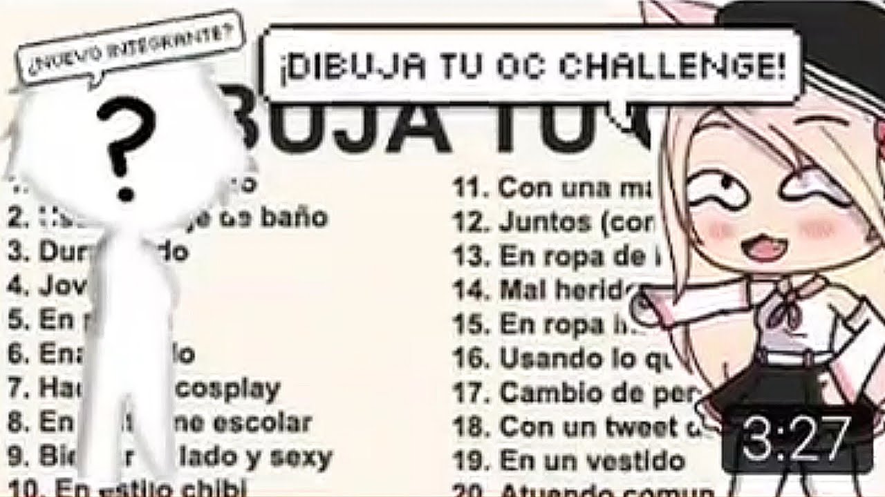 • Dibuja tu OC challenge • | GL | BriSa's Game |