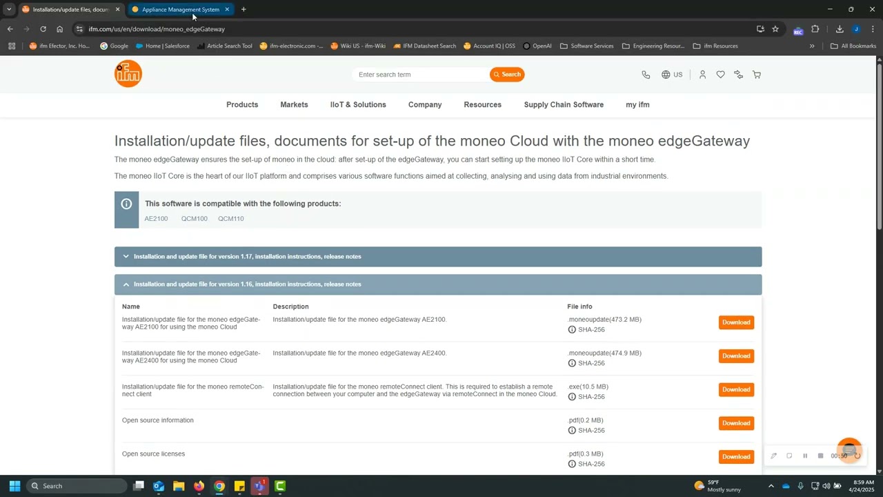 AE2100 Firmware Update Procedure (April 24, 2025)