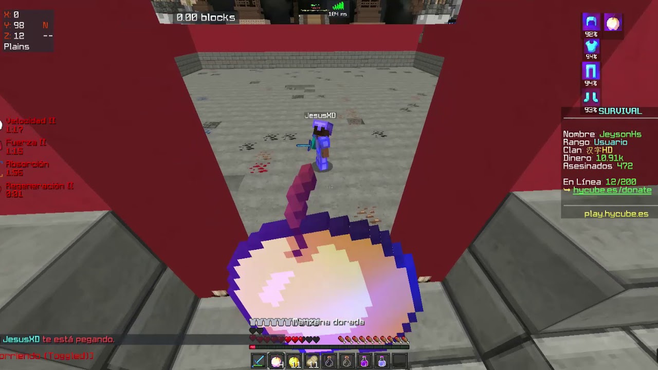 JesusXD Kill Aura report Hycube