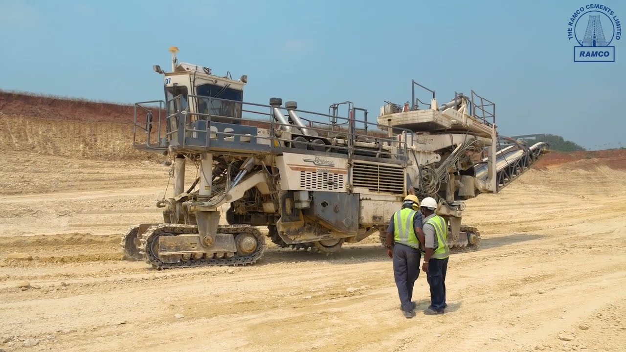 Cement Manufacturing 1 - Mining Limestone