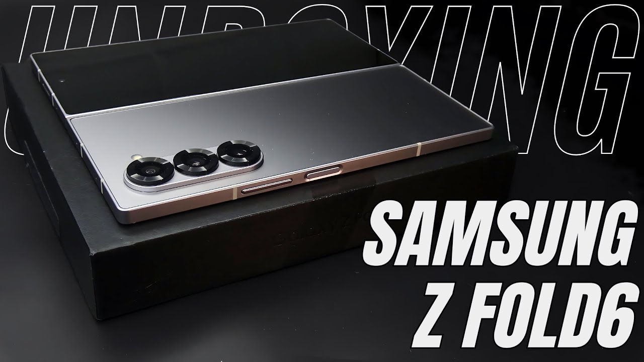 Samsung Galaxy Z Fold 6 Unboxing, Camera, Gaming test