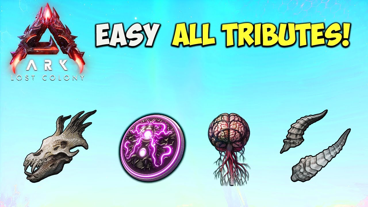 Lost Colony: How To Get ALL 9 BOSS TRIBUTE ARTIFACTS | ARK Survival Ascended