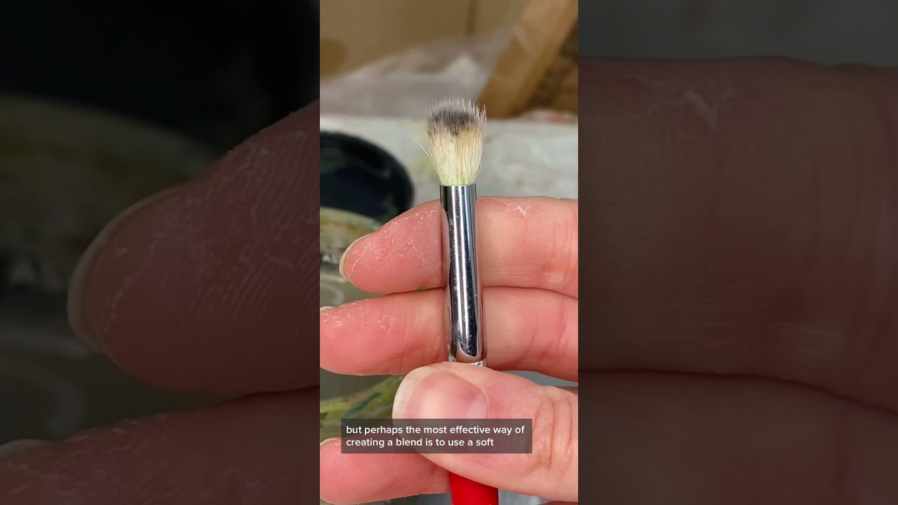 КОРОТКИЙ 🎨 СОВЕТ || Секрет смешивания масляных красок!