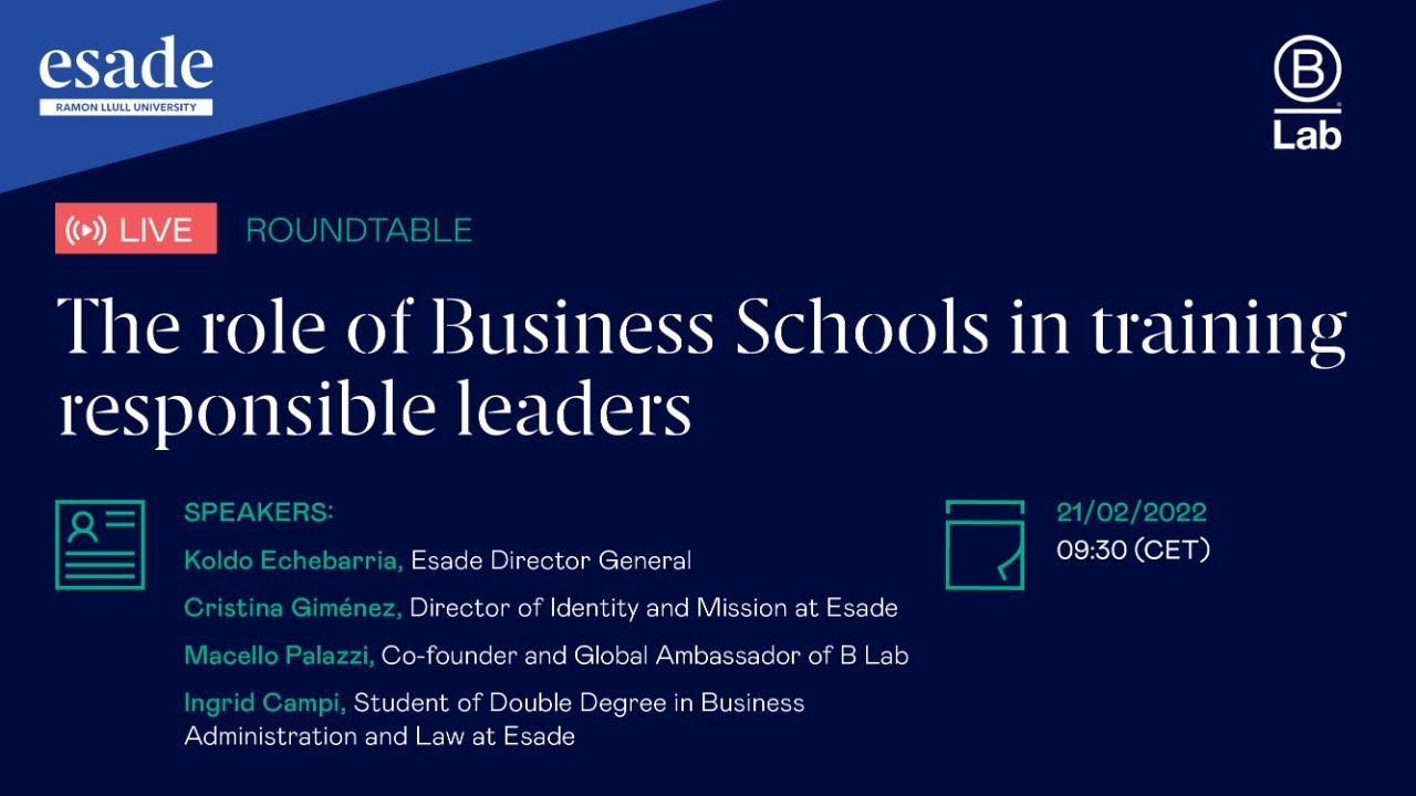 Responsible Leaders: The role of Business Schools